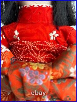 Vintage Japanese Gofun Ichimatsu Doll Girl Bisque Doll Height14.5in(37cm) Vintage Japanese Gofun Ichimatsu Doll Girl Bisque Doll Height14.5in(37cm)