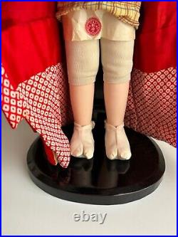 Vintage Japanese Gofun Ichimatsu Doll Girl Bisque Doll Height14.5in(37cm) Vintage Japanese Gofun Ichimatsu Doll Girl Bisque Doll Height14.5in(37cm)
