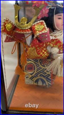 Vintage Japanese Gogatsu-Ningyo know as Musha-Ningyo or Samurai Boy's Day Doll