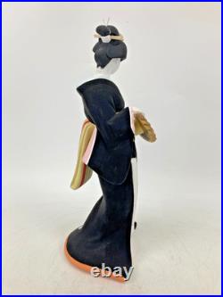 Vintage Japanese Hakata Doll Kimono Geisha Maiko Clay Pottery Bijin Ningyo Kogei