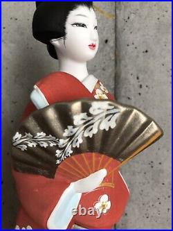 Vintage Japanese Hakata Doll Kimono Geisha Maiko Traditional Folk Craft Japan