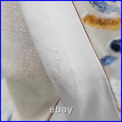 Vintage Japanese Hakata Doll Traditional Geisha In Kimono With Fan Ceramic 14.5