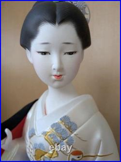 Vintage Japanese Hakata Ningyo Traditional Art Figurine Collectible