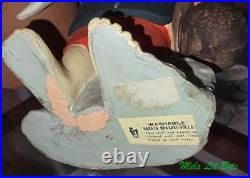 Vintage Japanese Hakata Urasaki Clay Dolls Lot of 10 Mid-Century 1950s