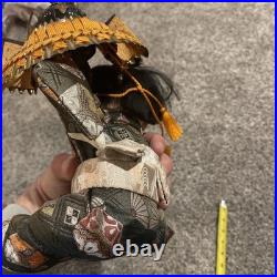 Vintage Japanese Ichimatsu Baby Doll. Victory War Suit