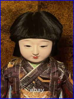Vintage Japanese Ichimatsu Doll Early Showa Masterpiece Gosho Imperial Kimono Vintage Japanese Ichimatsu Doll Early Showa Masterpiece Gosho Imperial Kimono