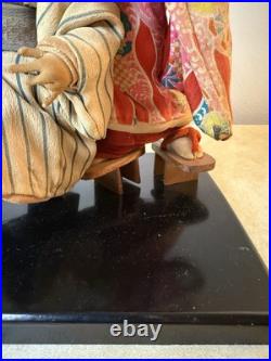 Vintage Japanese Ichimatsu Dolls Traditional Robe and Geta 14 Vintage Japanese Ichimatsu Dolls Traditional Robe and Geta 14