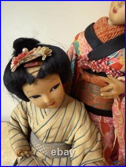 Vintage Japanese Ichimatsu Dolls Traditional Robe and Geta 14 Vintage Japanese Ichimatsu Dolls Traditional Robe and Geta 14