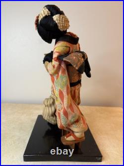 Vintage Japanese Ichimatsu Dolls Traditional Robe and Geta 14 Vintage Japanese Ichimatsu Dolls Traditional Robe and Geta 14
