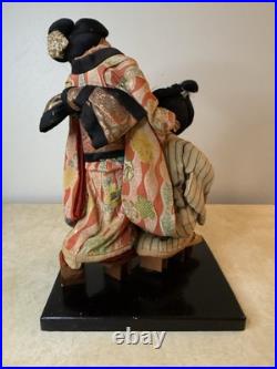 Vintage Japanese Ichimatsu Dolls Traditional Robe and Geta 14 Vintage Japanese Ichimatsu Dolls Traditional Robe and Geta 14
