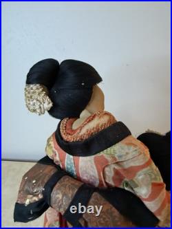 Vintage Japanese Ichimatsu Dolls Traditional Robe and Geta 14 Vintage Japanese Ichimatsu Dolls Traditional Robe and Geta 14