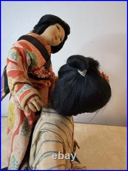 Vintage Japanese Ichimatsu Dolls Traditional Robe and Geta 14 Vintage Japanese Ichimatsu Dolls Traditional Robe and Geta 14