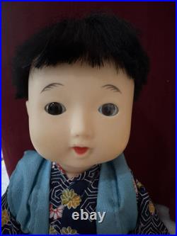 Vintage Japanese Kimono Ancient Boy Doll