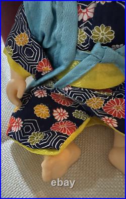 Vintage Japanese Kimono Ancient Boy Doll