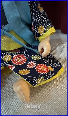 Vintage Japanese Kimono Ancient Boy Doll