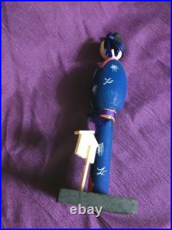 Vintage Japanese Kokeshi Dolls Lot of 5 Traditional Art Collectibles 8cm-22cm