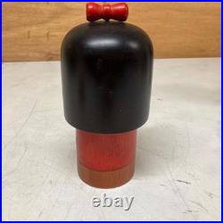 Vintage Japanese Kokeshi Wooden Dolls Set of 4 Traditional Folk Art Retro Decor