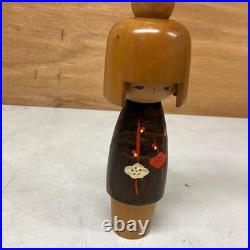 Vintage Japanese Kokeshi Wooden Dolls Set of 4 Traditional Folk Art Retro Decor