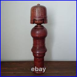 Vintage Japanese Kokeshi doll by Sansaku Sekiguchi Warrior 52cm tall with box Vintage Japanese Kokeshi doll by Sansaku Sekiguchi Warrior 52cm tall with box
