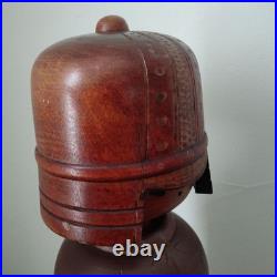 Vintage Japanese Kokeshi doll by Sansaku Sekiguchi Warrior 52cm tall with box Vintage Japanese Kokeshi doll by Sansaku Sekiguchi Warrior 52cm tall with box