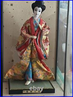 Vintage Japanese Kyugetsu Doll Kimono Geisha made in Japan. 17