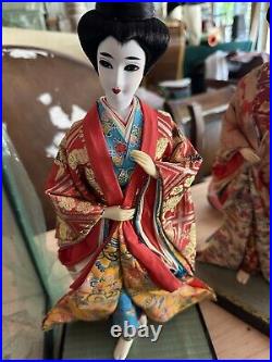 Vintage Japanese Kyugetsu Doll Kimono Geisha made in Japan. 17