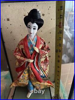 Vintage Japanese Kyugetsu Doll Kimono Geisha made in Japan. 17