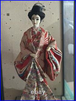 Vintage Japanese Kyugetsu Doll Kimono Geisha made in Japan. 17