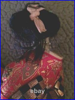 Vintage Japanese Nishi Doll NANAMAIGASA Geisha Figurine Lot Of 2 (Read)