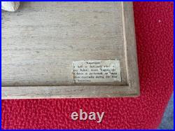 Vintage Japanese Nishi Kagamijishi White Hair Kabuki Dancer Doll On Base