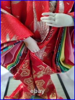 Vintage Japanese Okinawa Ryukyu Doll Handcraft Traditional Geisha in Kimono 1940