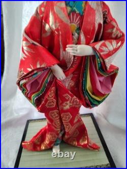 Vintage Japanese Okinawa Ryukyu Doll Handcraft Traditional Geisha in Kimono 1940