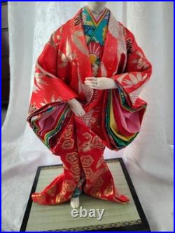 Vintage Japanese Okinawa Ryukyu Doll Handcraft Traditional Geisha in Kimono 1940