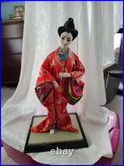 Vintage Japanese Okinawa Ryukyu Doll Handcraft Traditional Geisha in Kimono 1940