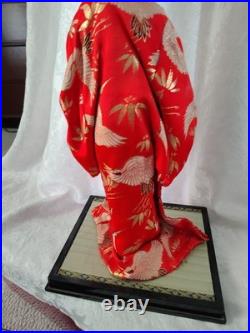 Vintage Japanese Okinawa Ryukyu Doll Handcraft Traditional Geisha in Kimono 1940