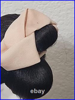 Vintage Japanese Oyama Doll Kimono Geisha Maiko Traditional Folk Craft Japan Fan