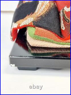 Vintage Japanese Oyama Ningyo Geisha Doll Traditional Silk Kimono 17 Folk Craft