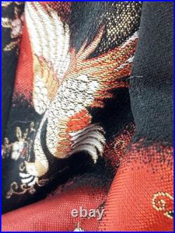 Vintage Japanese Oyama Ningyo Geisha Doll Traditional Silk Kimono 17 Folk Craft