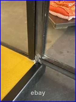 Vintage Japanese Oyama Percussion Geisha Doll In Enclosed Glass Case