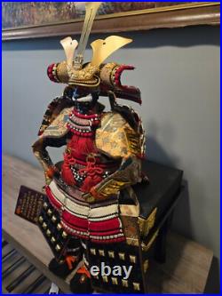 Vintage Japanese Samurai Kabuto Yoroi Gogatsu Doll Togyoku Vintage Japanese Samurai Kabuto Yoroi Gogatsu Doll Togyoku