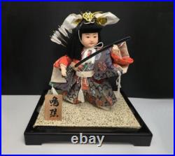 Vintage Japanese Samurai Warrior Doll on Stand with Sword Katana Arrows Kimono 11 Vintage Japanese Samurai Warrior Doll on Stand with Sword Katana Arrows Kimono 11