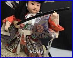 Vintage Japanese Samurai Warrior Doll on Stand with Sword Katana Arrows Kimono 11 Vintage Japanese Samurai Warrior Doll on Stand with Sword Katana Arrows Kimono 11