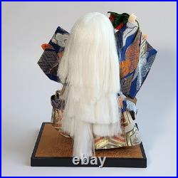 Vintage Japanese Silk Kabuki Doll Renjishi / Kagami Jishi Lion Dance Performer
