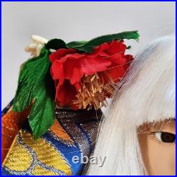 Vintage Japanese Silk Kabuki Doll Renjishi / Kagami Jishi Lion Dance Performer
