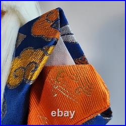 Vintage Japanese Silk Kabuki Doll Renjishi / Kagami Jishi Lion Dance Performer