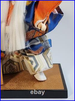 Vintage Japanese Silk Kabuki Doll Renjishi / Kagami Jishi Lion Dance Performer