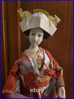 Vintage Japanese Wedding Doll Beautiful Kimono Excellent Condition