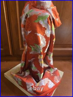 Vintage Japanese Wedding Doll Beautiful Kimono Excellent Condition