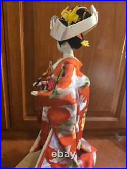 Vintage Japanese Wedding Doll Beautiful Kimono Excellent Condition