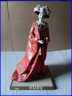 Vintage Japanese Yaegaki Doll Kimono Geisha Maiko Kabuto H22in